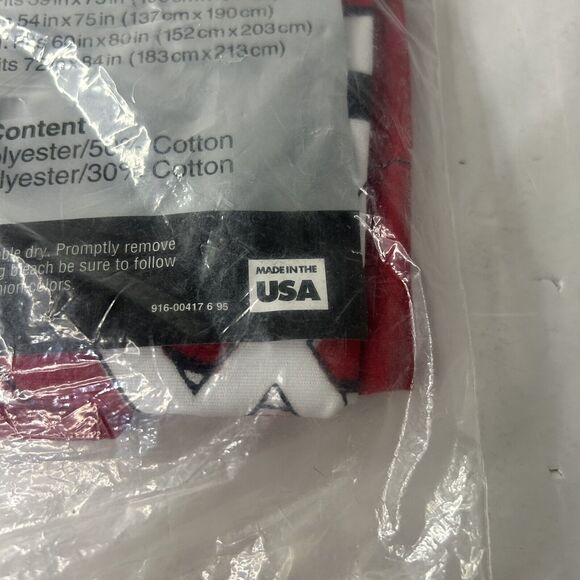 Set Of 2 Vtg 90’s Chicago Bulls Pillow Shams Standard Performance by Springs NEW - Picture 8 of 9